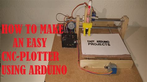 how to make an easy arduino cnc plotter part 1|drawing mechanisms with arduino.